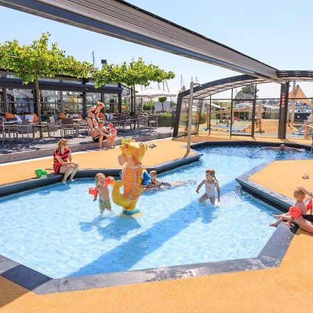 Chalet Op 5* Camping De Paardekreek Kortgene Esterno foto